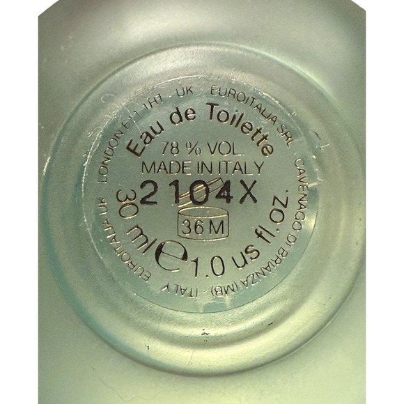 VERSACE DYLAN TURQUOISE EDT 1.Oz 30 Ml EDT Spray - One Spray Missing So 99.99% - Picture 3 of 3
